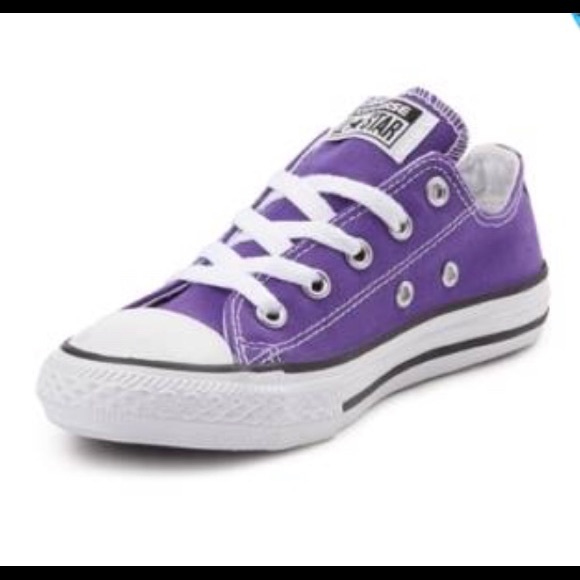 purple converse size 6